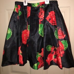 Rose Floral Skirt